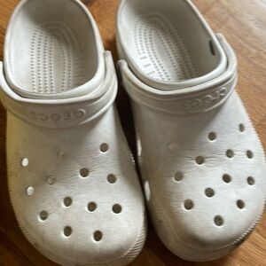White CROCs